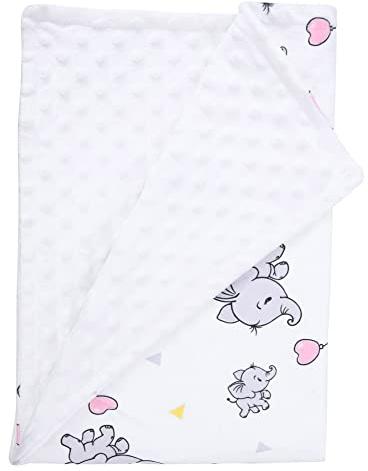 ISAKEN Flauschige Decke für Neugeborene, Babydecke Dünn Sommer Baumwolle Babydecke Kuscheldecke Babydecke Frühling FÜR Junge Mädchen