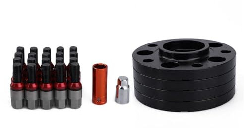 Spurplatten Spurverbreiterung 4PCS Für E36 E82 E88 Geschmiedetes Aluminium 15mm 5x120mm Hubcentric Spurverbreiterungen 72,56mm CB Radmuttern M12 * 1,5 Bolzen Rad Dichtung Spurverbreiterungen (Farbe :