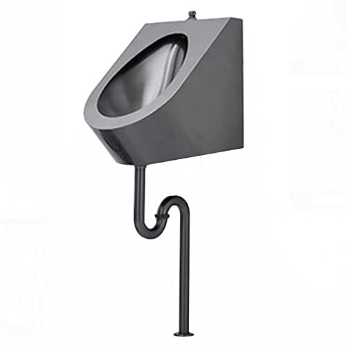 Urinarios domésticos montados en la pared, urinarios integrados de acero inoxidable para hombres, urinarios con/sin sensores y pedales, inodoros públicos verticales pequeños comerciales, utilizados en