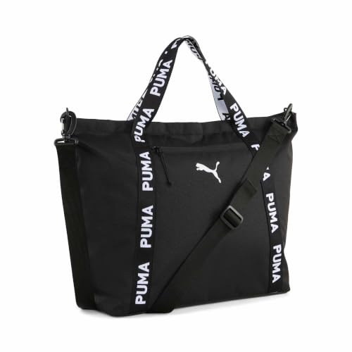 PUMA Umhängetasche AT ESS Shopper Puma Black schwarz