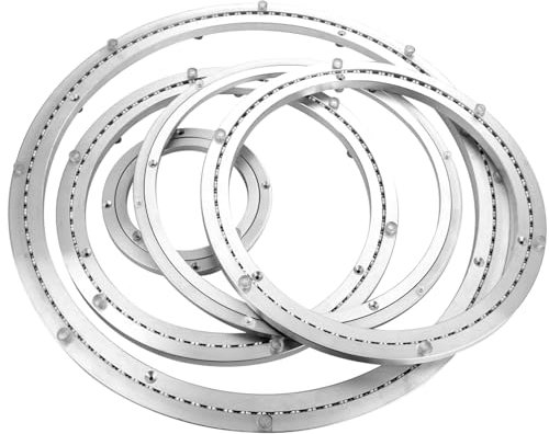 20–30–50–60–80 cm Drehtellerlager for schwere Lasten, robuster Lazy-Susan-Drehteller, Glatte Drehplatte for Kaleidoskope, Tischplatte for Messedisplays(500mm (20 inches))