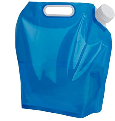 NAMOARLY Faltbarer Wasserbehälter Aus Pe Kompakter Leichter Wassersack Mit Tragegriff Hoher Temperaturbereich c Für Camping Picknick Wandern Und Outdoor-aktivitäten Blau