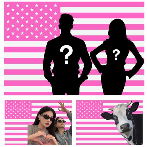 Banderas Personalizada,Bandera Estado Unidos Rosa Personalizada, Crea tu Propia Bandera con tu Propio Texto,Foto o Logotipo para Festivales,Cumpleaños,Fiestas,Dormitorios y Jardines al Aire Libre
