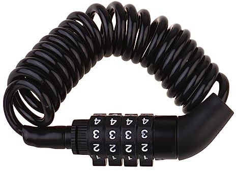 TOYANDONA Bike Lock Digit Password Security Lock for Bicycle Luggage Helmet Combination Theft Safety Bike Security