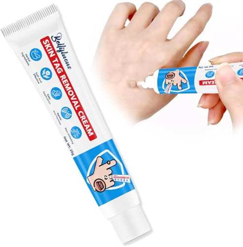 Bellifluous Skin Tag Removal Cream, Verruca Treatment, 20g Effective Wart Remover, Safe Mole Remover for Skin Care, Gentle Corn Remover for Feet Hands Face, Verruca Plasters for Corns Calluses(1 Pack)