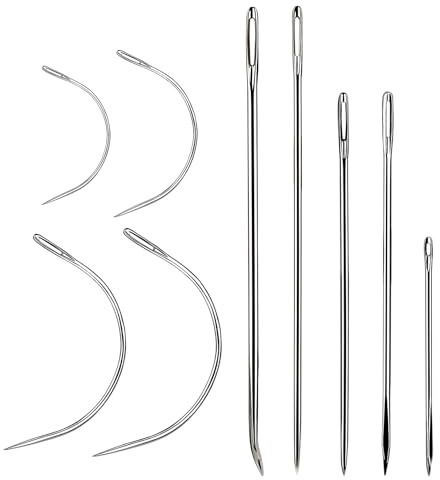 Easusy Sewing Needles, 9 PCS Needles for Sewing, Hand Sewing Needles