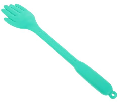 PACKOVE Silikon Handflächenmassagegerät Manuell mit Klopfender Muskelmassage Sanftes Massagepad für Rücken Schulter Yoga Fitnessgerät zur Muskelentspannung Zuhause