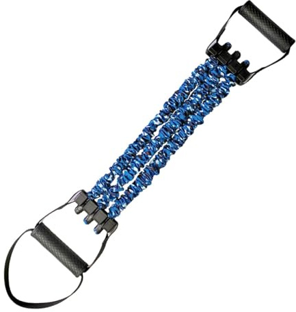 Bande De Résistance – Latex ABS 75x13x3cm | Extracteur De Cheville À Trois Trous | Poignée À Bandes Réglables | Tube D'exercice De Fitness Pour La Gymnastique À Domicile, Le Yoga, Le Pilates, La Muscu