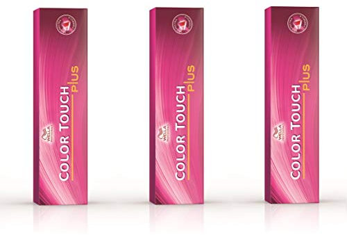 3 er Pack Color Touch Plus 60 ml 77/07 mittelblond intensiv natur-braun
