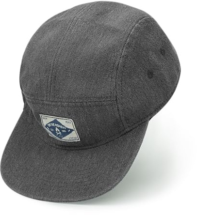 Clakllie Vintage 5 Panel Cap for Men Women Cotton Baseball Cap Urban Street Flat Brim Hats Skateboard Style Jockey Cap
