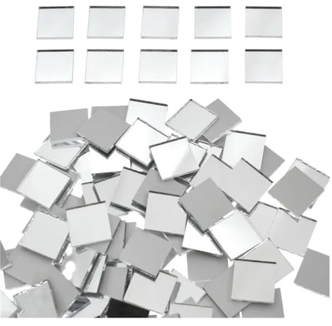 Tesselles mosaique Diamant Rectangle Feuilles de verre de mosaïque en vrac Faire la décoration murale de la salle de bain à la maison Mosaique verre (Color : 1)
