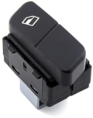 LNCZX Coche Interruptores de Botón para VW Polo 9N Fox-Africa GOL 6Q0959855, Eléctrico Interruptor Mando Elevalunas Pulsador Ventana Botonera Interruptor Piezas Relés