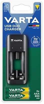 VARTA USB Duo Chg AA/AAA + 2 AAA Bat