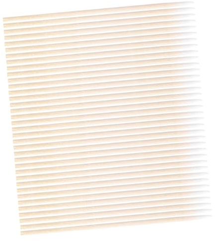 LIFKOME Bastoncini di Lunghezza di Cotone in Legno e Cotone Punta Appuntita 400 Pezzi Facili da Usare e Confortevoli, 7 Cm per Progetti di Crafting e Uso Ospedaliero