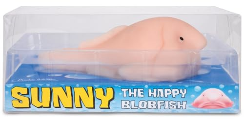 Accoutrements Sunny The Blobfish - Novelty Toy- Squishy Toy