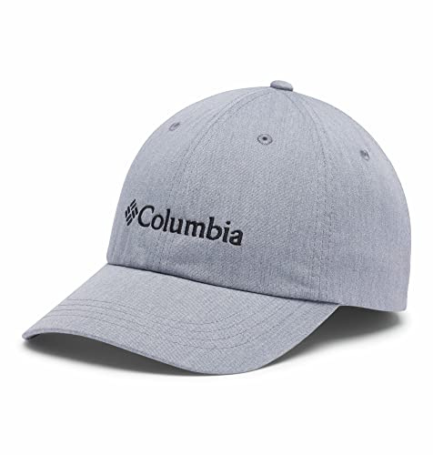 Columbia ROC 2 Ball Cap, Cappellino Da Baseball Unisex Adulto, Columbia Grey Heather/Black, Taglia O/S