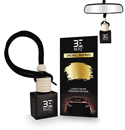 BEZQ Car Fragrances One Million Inspired Car Air Freshener for Men Diffuser Scent Luxury Ornament Long Lasting (ONE MILL INSPIRED)