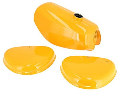 Set: Tank + Seitendeckel, Gelb RAL 1007 - für Simson S50, S51, S70