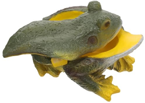 BESPORTBLE Frosch Schlüsselversteckbox Garten Kunstharz Ersatzschlüsselkasten Außendeko
