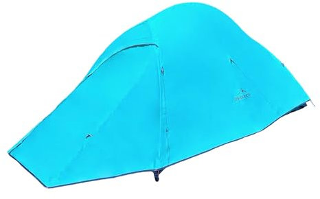 Einfach Draussen® Tenda a cupola per 2 persone, per 1-2 persone, per campeggio, autoportante, ultraleggera, impermeabile, autosufficiente, campeggio, attività all'aperto, ciclismo, moto, arrampicata,