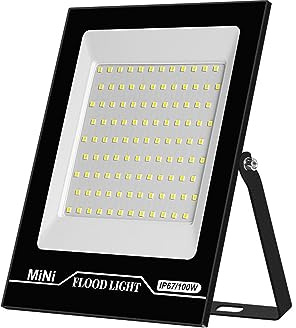 Luz de inundación llevada Foco for exteriores, luz de inundación LED, 10W, 20W, 30W, 50W, 100W, 150W, 200W, Reflector, lámpara de calle impermeable, Bombilla cuadrada for jardín Luces de paisaje de es