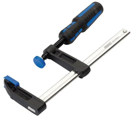 Draper F-Clamp, 150mm - 18943 - Soft Grip, Protective Jaw Guards