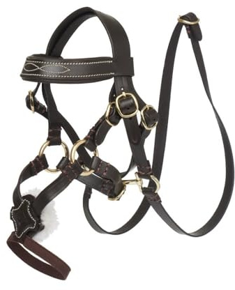 LeMieux Mini Toy Pony Grackle Trensenzaum braun