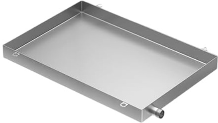 Eleeonora Vaschetta dell'Acqua dell'unità Esterna del condizionatore d'Aria,Vasca di Raccolta dell'Acqua in Acciaio inoxs,Vaschetta di Raccolta condensa,Anti-Perdita,Drenare,per Cucina