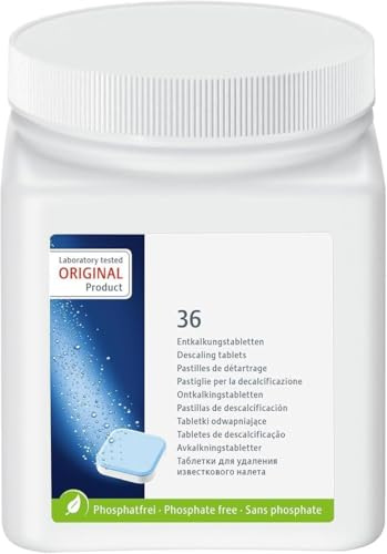 Entkalkungstabletten 36-er Dose Entkalkungsvorgänge - Reinigungstabletten, TÜV-zertifizierte Hygiene - 70751 Cleaning Tablets