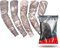 TK Gruppe Timo Klingler 5X Tattoo Ärmel Tattoo Strumpf Sleeve aus Nylon - täuschend echt - Herren - Armstrumpf für Fasching & Karnival & Halloween - Rocker