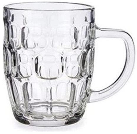 Vivalto S3606315 Jarra de Cerveza Vidrio, 520 ml