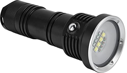 Lampe de Poche LED, Torche de plongée 12 LED IP68 pour Terrain de pêche pour Plongeur