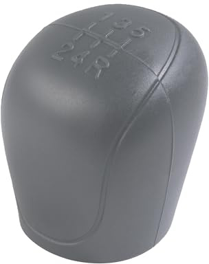 Xibao Protege Levier de Vitesse Voiture,5 Vitesses Couvercle de Pommeau de Levier de Vitesse de Voiture en Silicone,Convient aux Véhicules équipés D'une Boîte Manuelle à 5 Vitesses (Gris)