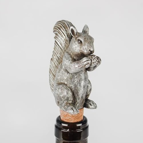 Resin Animal Bottle Cork Stopper Wine Beer Champagne Bottle Stoppers Novelty Kitchen Gadgets (Squirrel)