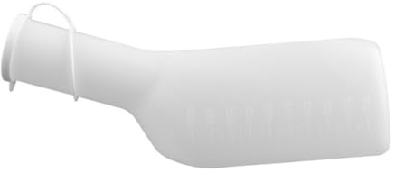 SEWOART Plastic Urinal Bottle 1000ml with Measurement Scale Large Capacity Portable Patient for Elderly Adults and Children Bedside Urinary Aid
