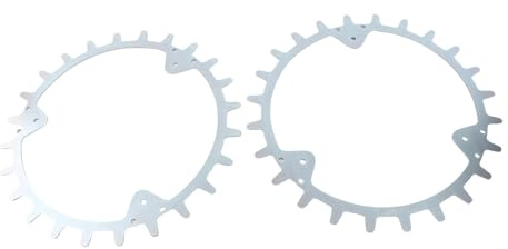 BRRNOO Robotgräsklippare Spike, Gräsklippare Spikes 252mm Slip Enhance Traction Wheel för 330 420 430X 435X 440 450X 435X AWD 550 Robotgräsklippare Improvement för