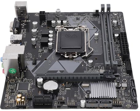 Oreilet Scheda Madre per Computer H310M F R2.0, Socket LGA 1151 con 2 Slot PCIe Uscita VGA per CPU Celeron Core Pentium Gold di 9a e 8a Generazione