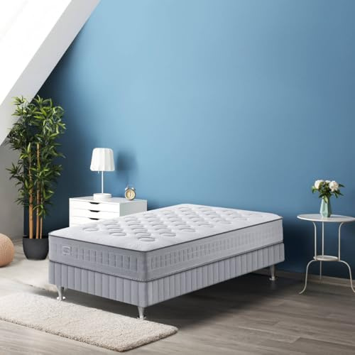 Simmons - Matelas INITIAL 90x190, ressort ensachés, ferme, H23