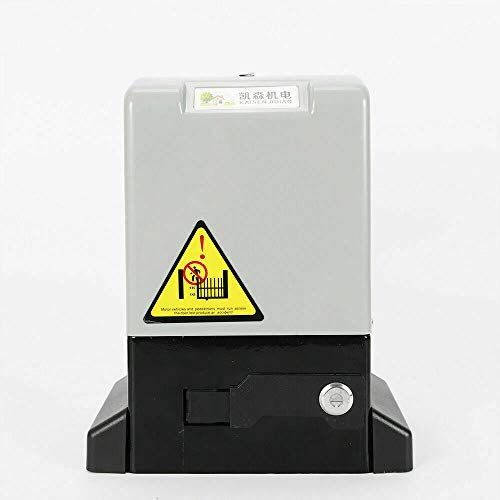 Elektrischer Schiebetorantrieb, Garagentorantrieb Hoftorantrieb Torantrieb mit Fernbedienung 550W 1200kg 12m/min für Garage Hotel Hof