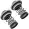 VGOL 2 Juegos de Accesorios de Tornillo de Drenaje de Aceite de Motor de Motocicleta Compatible con GY6 50cc-150cc ATV Go Kart Ciclomotor Motocicleta Scooter Juego de Tapones de Drenaje de Aceite