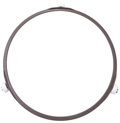 Anneau rotatif de 24,2 cm pour four à micro-ondes - Anneau de support de plaque en verre - Support de plateau intérieur de rechange (couleur aléatoire)