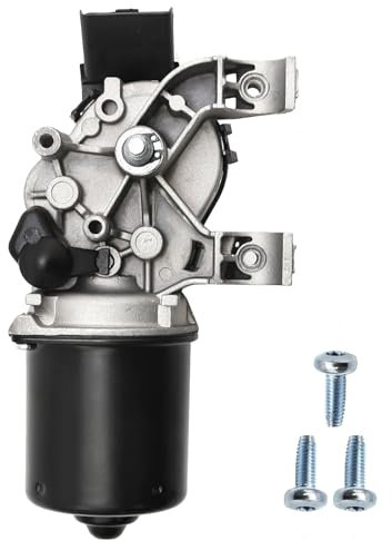 Hoypeyfiy Front Windscreen Wiper Motor Replacement for Renault Clio MK3 Grandtour Twingo 2005-2014 7701061590 53567502 8200268931 579738 8200268131 54523631 7701051590