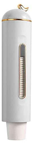 Desikixudy Dispensador de Vasos Desechables Portavasos de Plástico Soporte para Vasos de Pared Dispensador para Agua Escuela Oficina a Raspado-A
