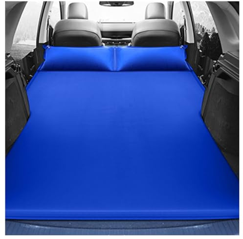 BFRDGE Auto Matratze, für BMW 1er F20 F40 Serie 1 / 2er F22 F44 Serie 2 2012-2024 Auto Luftmatratzen Aufblasbare Matratze für Reisen Camping Outdoor Aktivitäten,D Blue