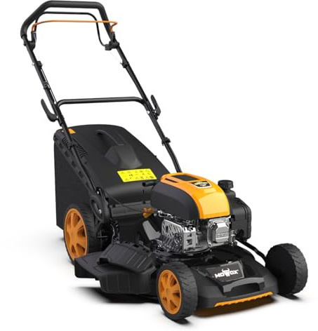 Cortacésped autopropulsado Mowox PM 5175 SHW – Gasolina, 171 CC, 51 cm de Corte, 60 L, 3 en 1, Arranque fácil, Altura Regulable, Ideal para Jardines Grandes