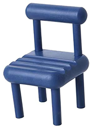 Ronyme Soporte para teléfono de Silla Soporte para teléfono móvil Soporte de Soporte de Color Decorativo para Oficina, Azul