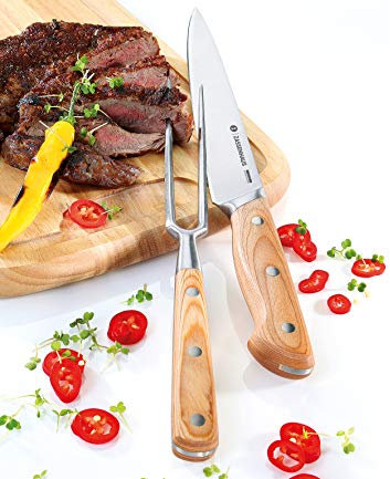 Zassenhaus 070828 Tranchierbesteck, Edelstahl