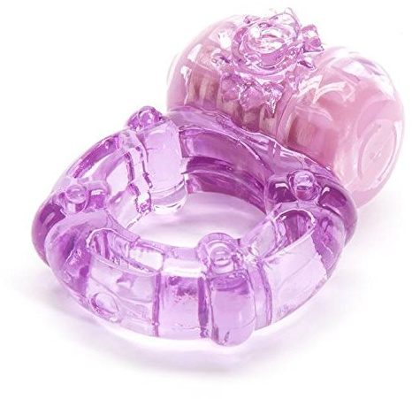 Lovehoney Vibrating Waterproof Cock Ring Adult Sex Toy with Clit Stimulator