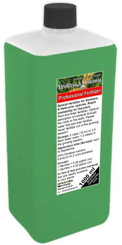 GREEN24 Engrais pour strelitzias, fertilisation d’heliconias, engrais liquide de qualité supérieure de la gamme professionnelle.