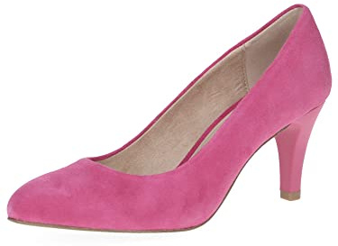 CAPRICE 9-9-22405-20, Scarpe décolleté Donna, Rosa (Fucsia Suede), 38 EU